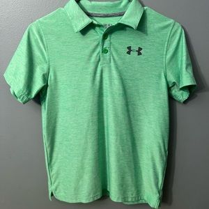 Under Armour Polo/ Golf Shirt - Lime